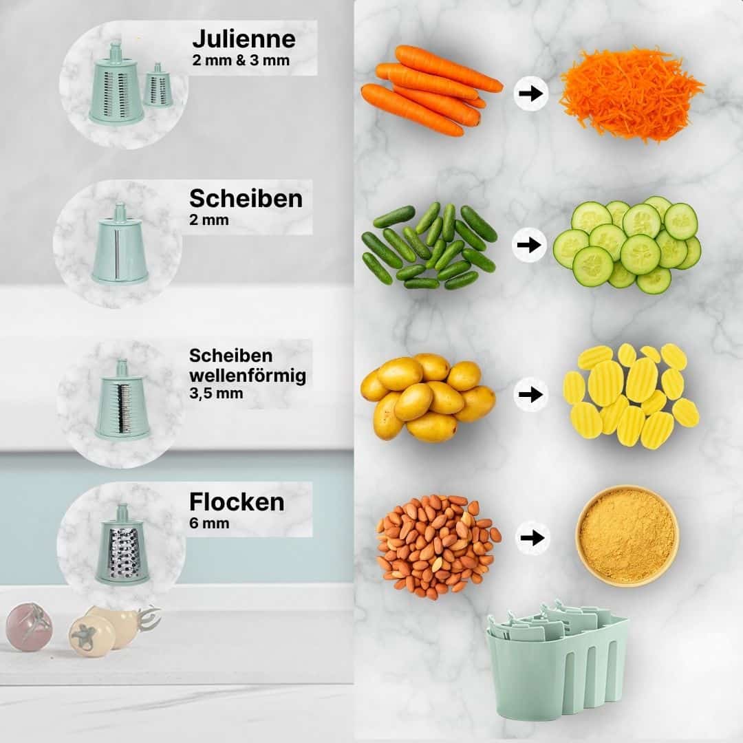 Multifunktionale Küchenreibe KockKraft™ - KochKraft